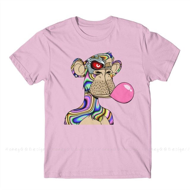 Camiseta NFT Cyborg FashionShope Rosa M 