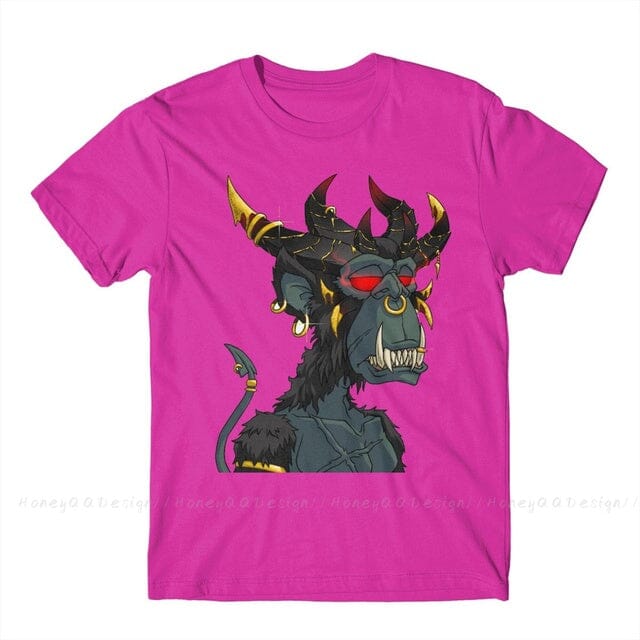 Camiseta NFT Gorila Bad FashionShope Fuchsia p 