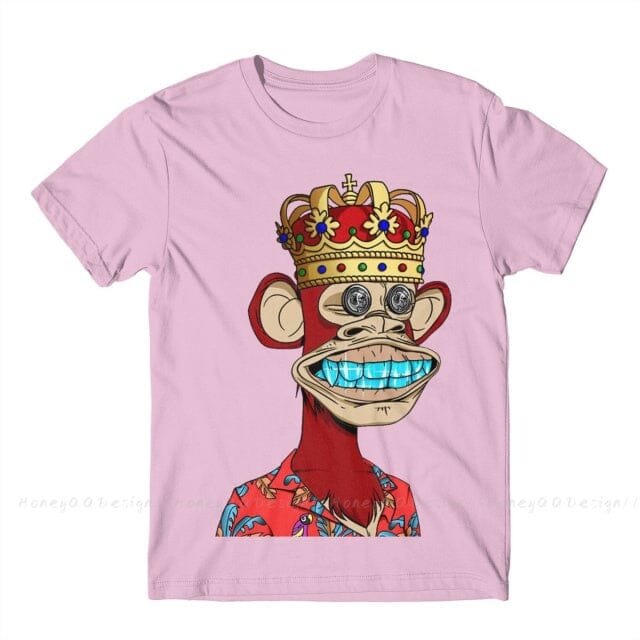 Camiseta NFT King FashionShope Pink S 