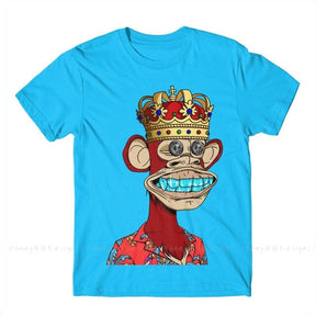 Camiseta NFT King FashionShope Royal Blue S 