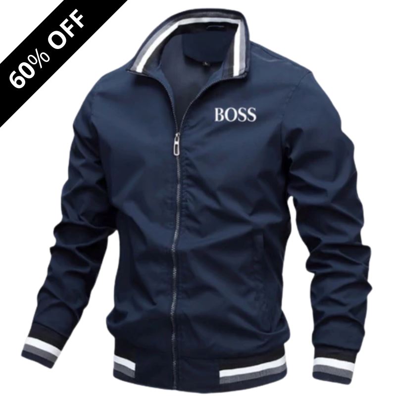 Jaqueta Boss Elegance Masculina JAQUETA - 01 FashionShope Azul PP 