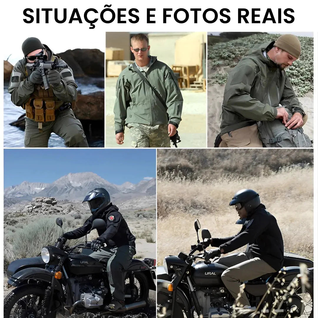 Jaqueta Militar TactiTherm® - [+2 BRINDES EXCLUSIVOS SURPRESA] Último dia Teste FashionShope 