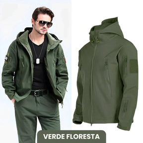 Jaqueta Militar TactiTherm® - [+2 BRINDES EXCLUSIVOS SURPRESA] Último dia Teste FashionShope Verde Floresta P 