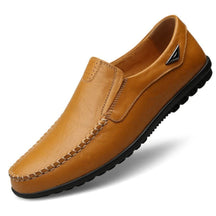 Mocassim Masculino de Couro Casual 873 FashionShope Caramelo 37 