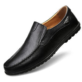 Mocassim Masculino de Couro Casual 873 FashionShope Preto 37 