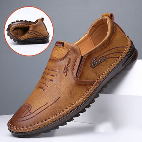 Mocassim Ortopédico Italian Mocassim Italian - SAPATO 02 AlphasMacho Marrom 36 