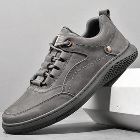 Sapato Masculino Suede Casual 889 FashionShope Cinza 37 