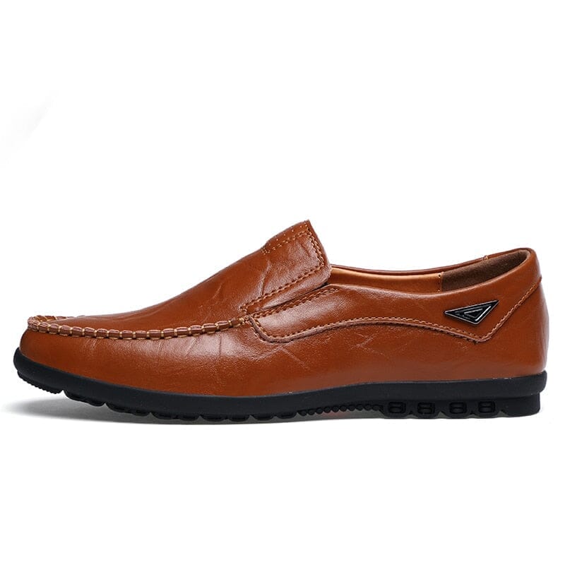 Sapato Mocassim Masculino de Couro - Genuine mocassim dubai - SAPATOS 02 AlphasMacho 