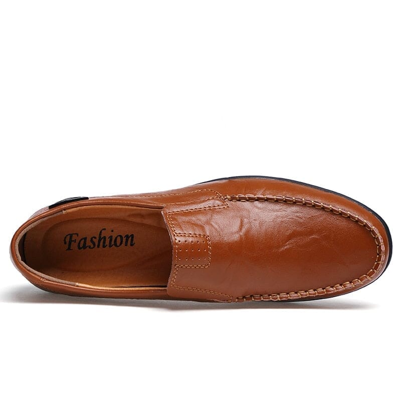 Sapato Mocassim Masculino de Couro - Genuine mocassim dubai - SAPATOS 02 AlphasMacho 