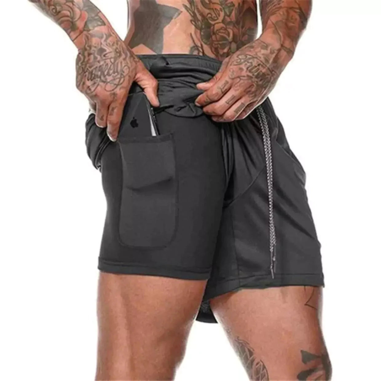 Shorts Masculino DryFit® Dupla Camada - (COMPRE 1 LEVE 2) + Frete Grátis FashionShope 