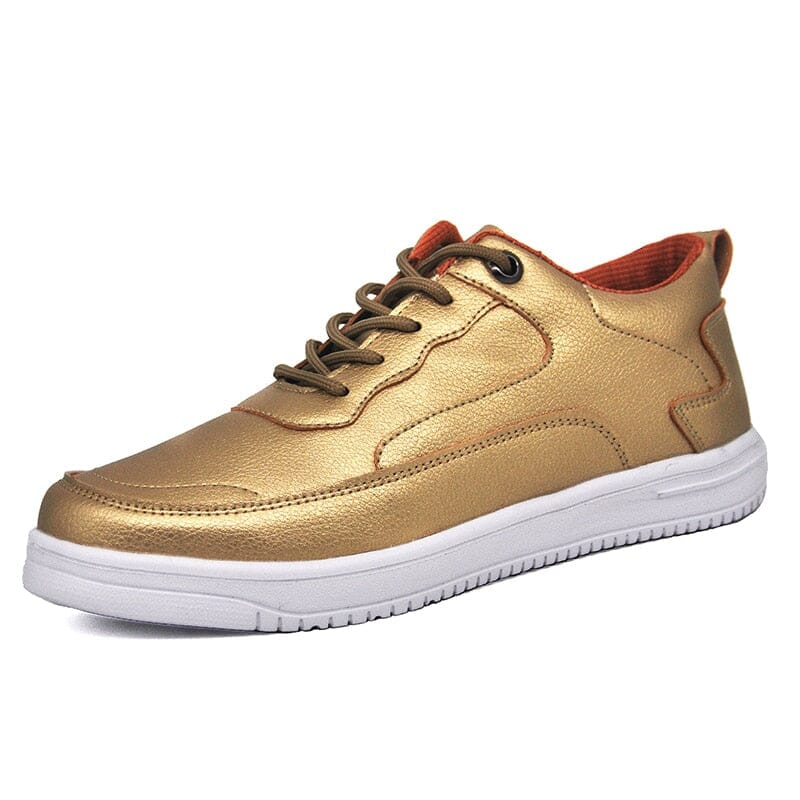 Tênis Casual Masculino - Dublin TENIS CASUAL - 14 FashionShope Dourado 38 