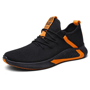 Tênis Casual Masculino - York 200000960 FashionShope Preto/Laranja 37 