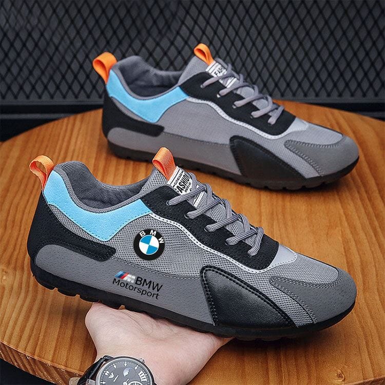 Tênis Masculino M3 - Edição BMW MOTORSPORT tenis m3 - SAPATO 03 AlphasMacho Cinza 38 