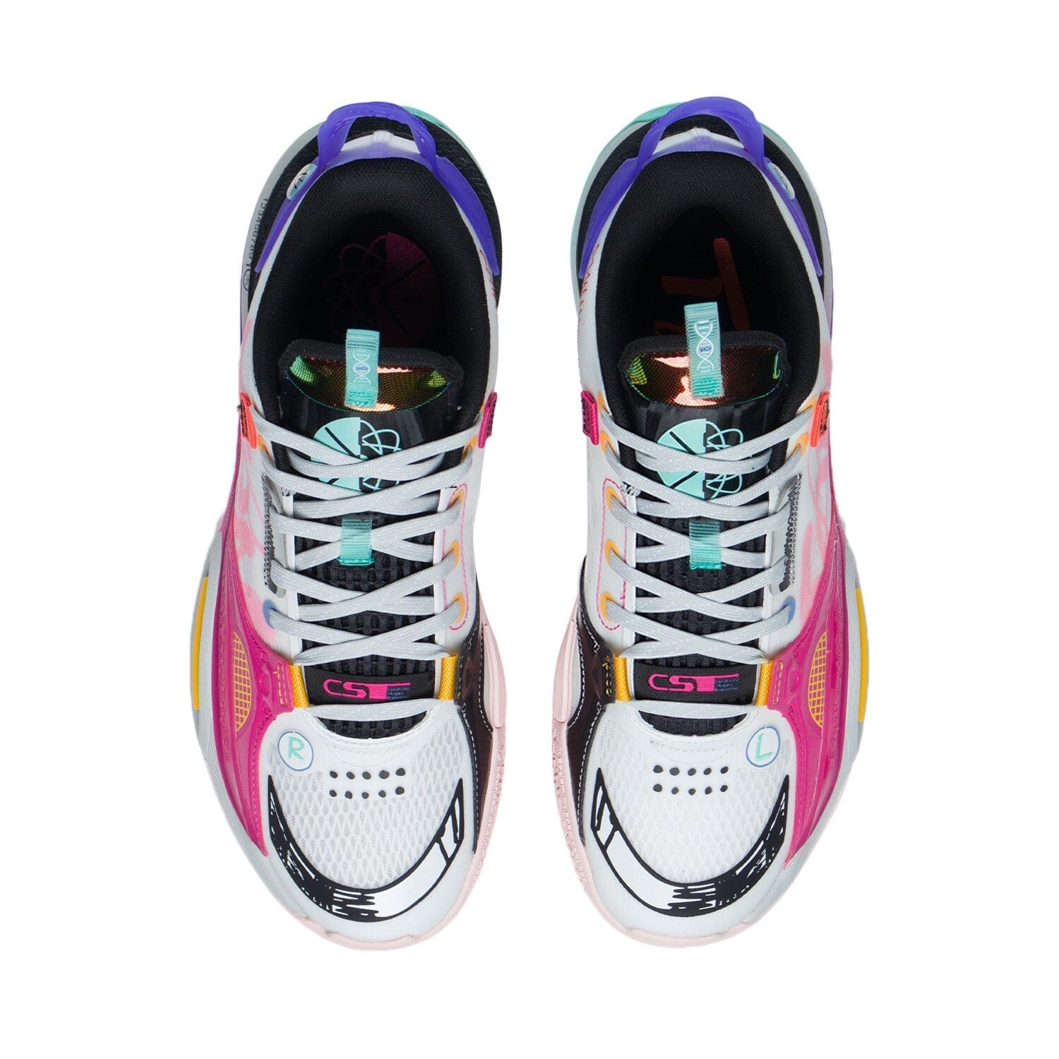 Wade All City 10 "Graffiti" basketball shoes FashionShope 