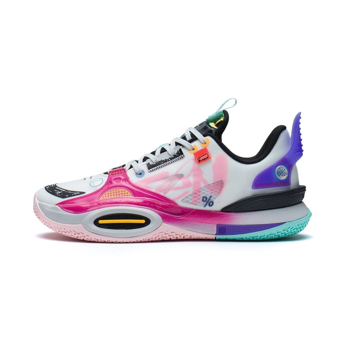 Wade All City 10 "Graffiti" basketball shoes FashionShope 7 